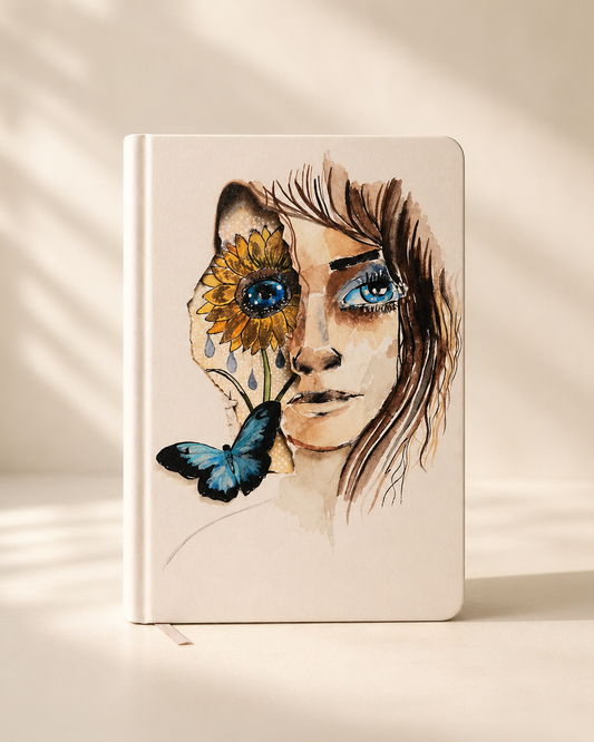 Notebook - Sunflower Angel