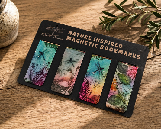 Low Stock Magnetic Bookmarks – Nature Collection