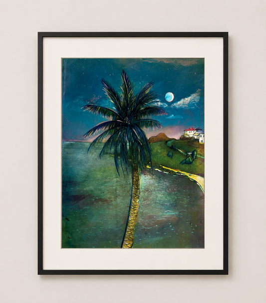 Original Palm at Cooee Bay Artwork