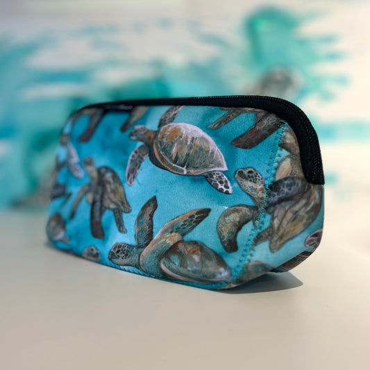 Turtle Neoprene pouch bag