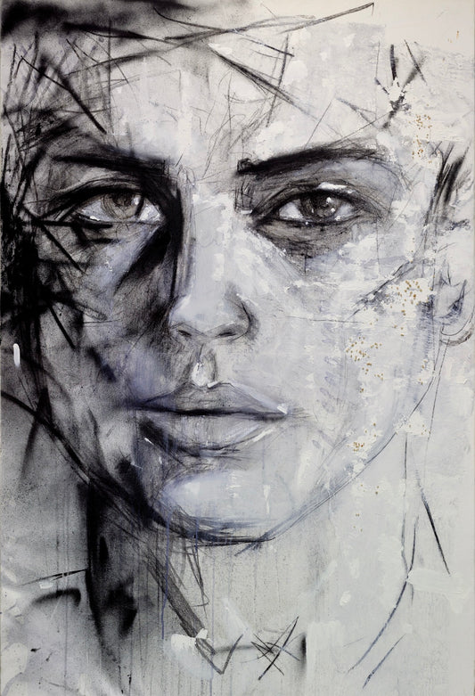 Black and White Portrait Fine Art Print
