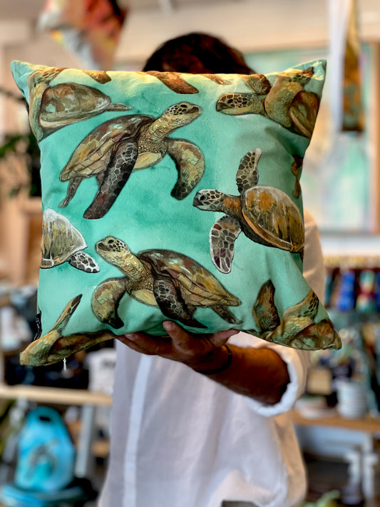 Sea Turtles Cushion Cover