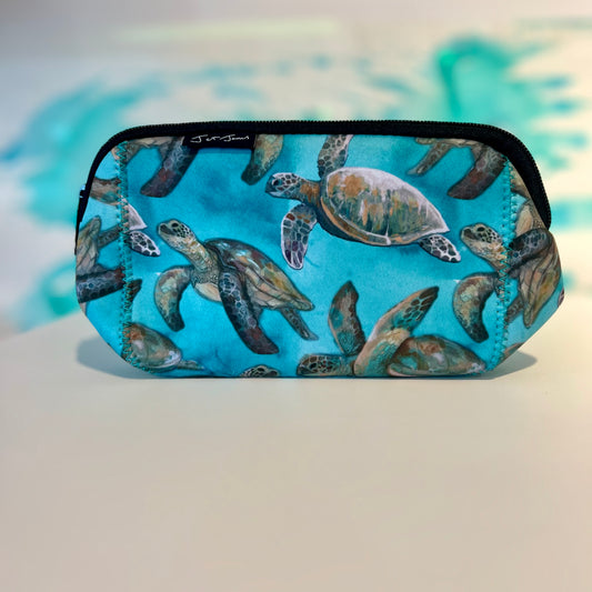 Turtle Neoprene pouch bag