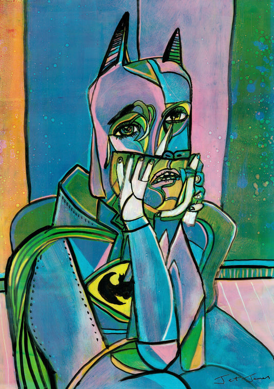 'Batman's Shadow's' Fine Art Print