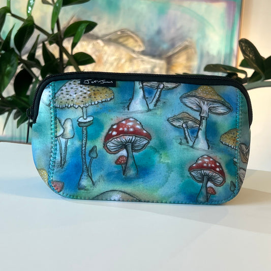 Mushroom neoprene pouch bag