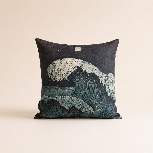 Dark Wave Cushion Cover