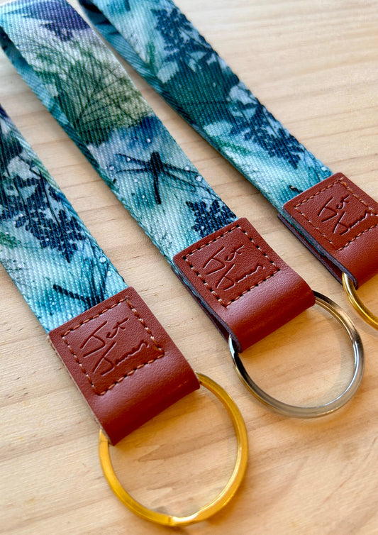 Lanyard Keychain - Dark Dragonfly