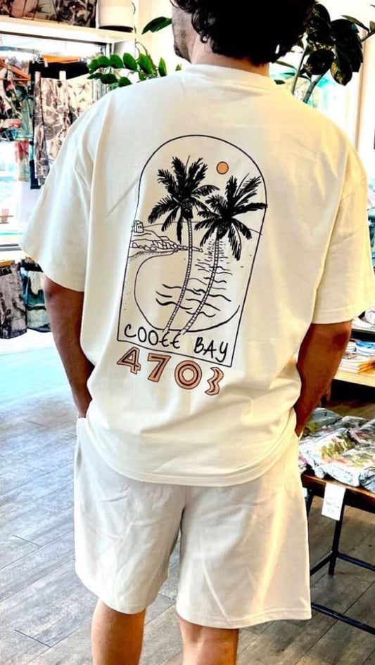 Yeppoon & Cooee Bay Over Sized Cotton T-Shirt