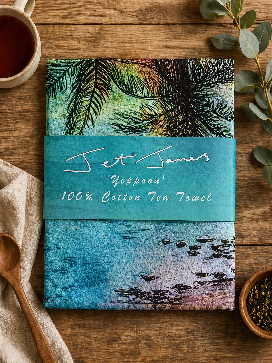 Tea towel - Yeppoon Main Beach