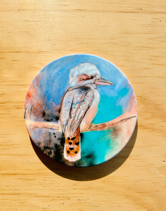 Kookaburra Ceramic Coaster