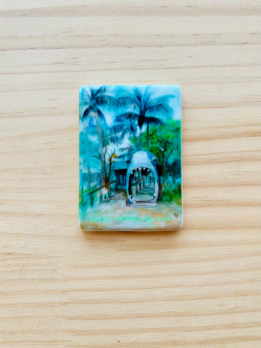 Souvenir Magnet - Great Keppel Shark