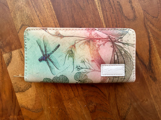 Warm Dragonfly Inspired Wallet