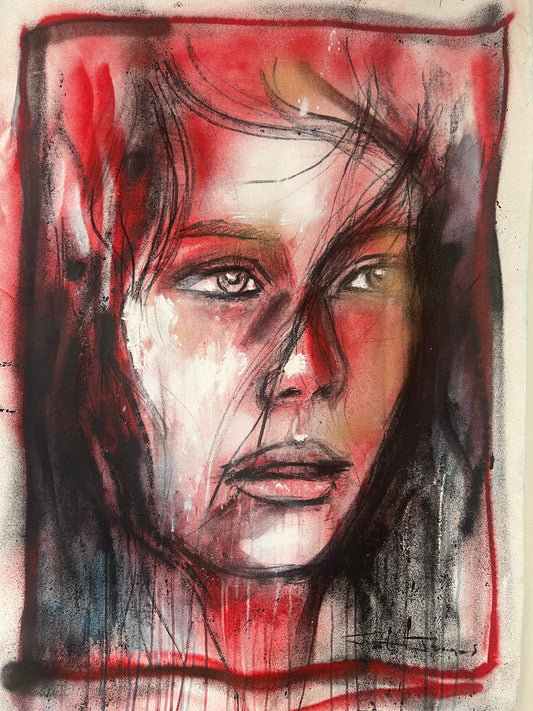 'Red' Original Artwork