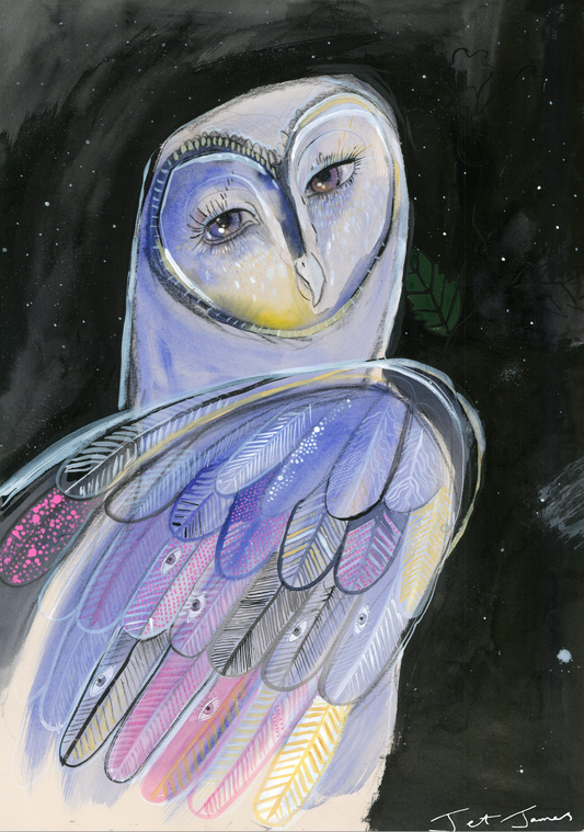 'Mystic Owl' Fine Art Print