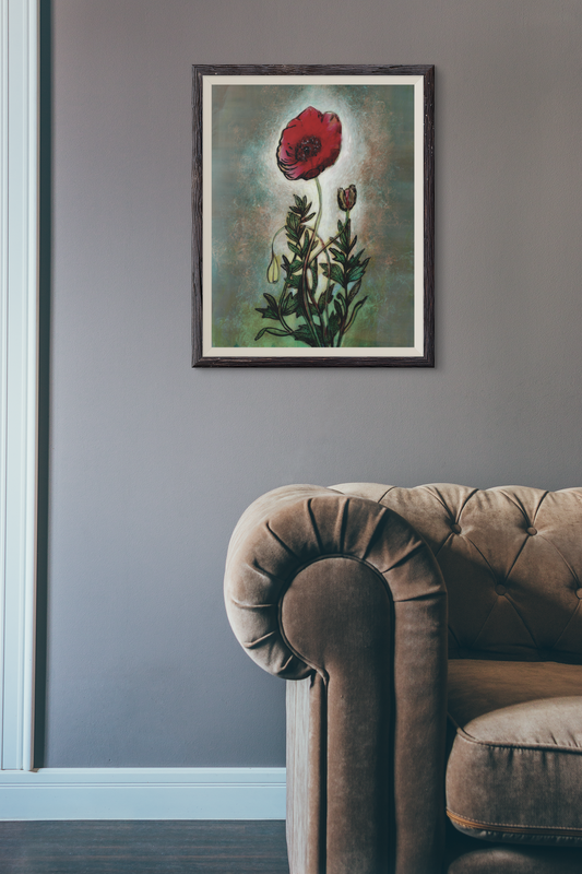Poppy Art Print