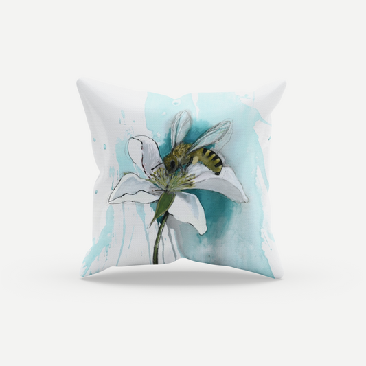 Native Bee Cushion Cover