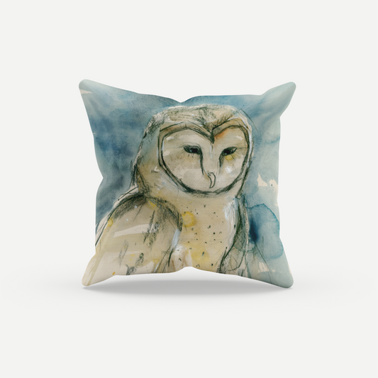 Barn Owl Cushion Cover