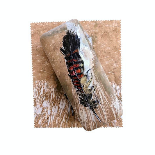 Feather Glasses Case