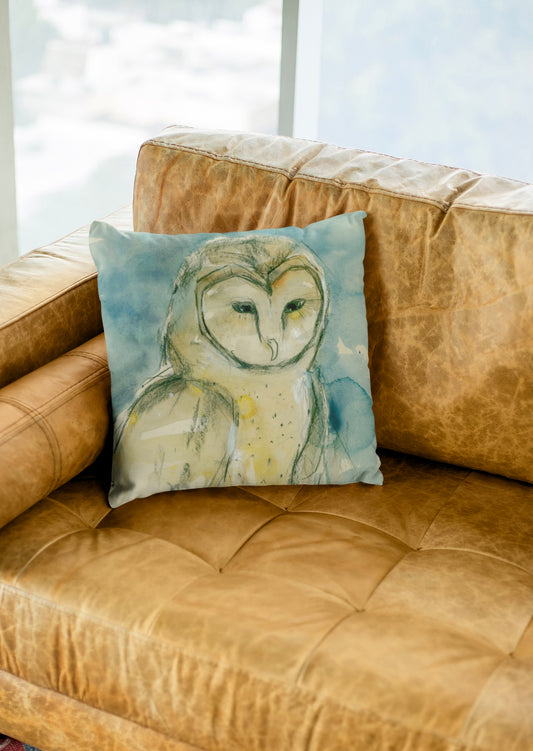 Barn Owl Cushion Cover