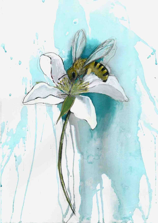 Native Bee - Fine Art Print