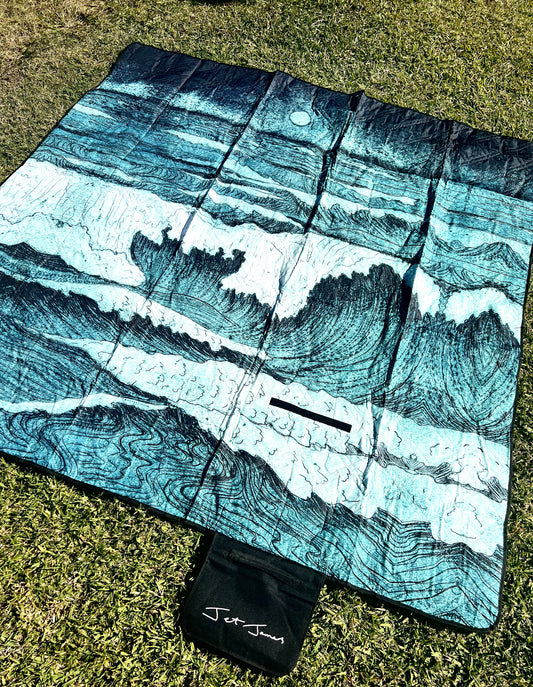 Picnic Rug - Waves