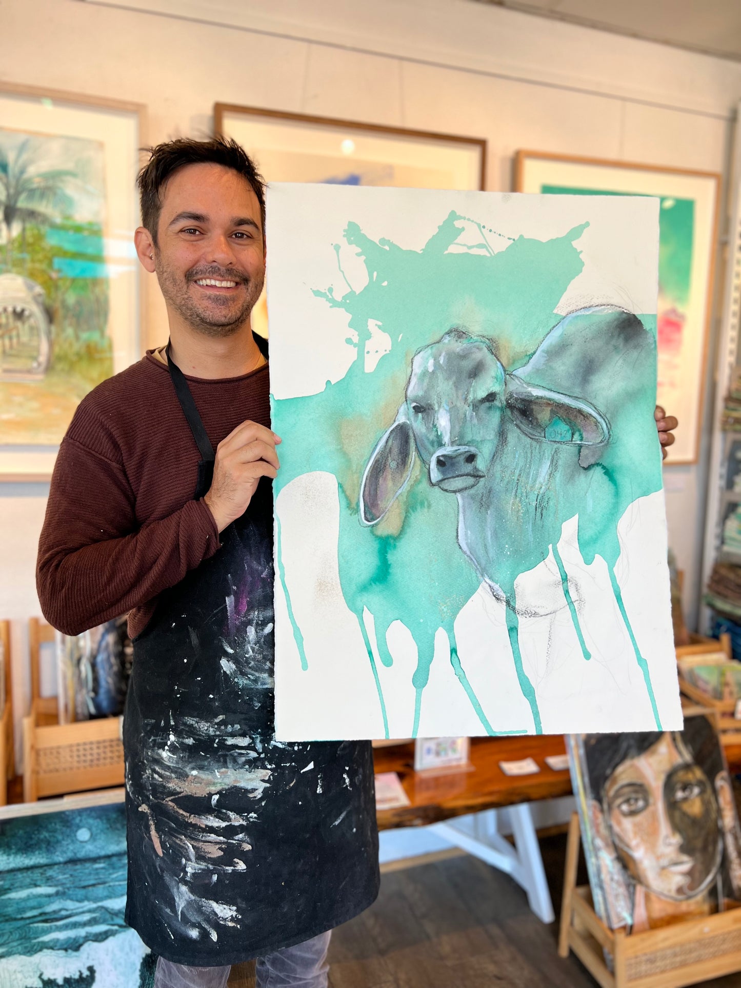 'Take No Bull' Original Artwork