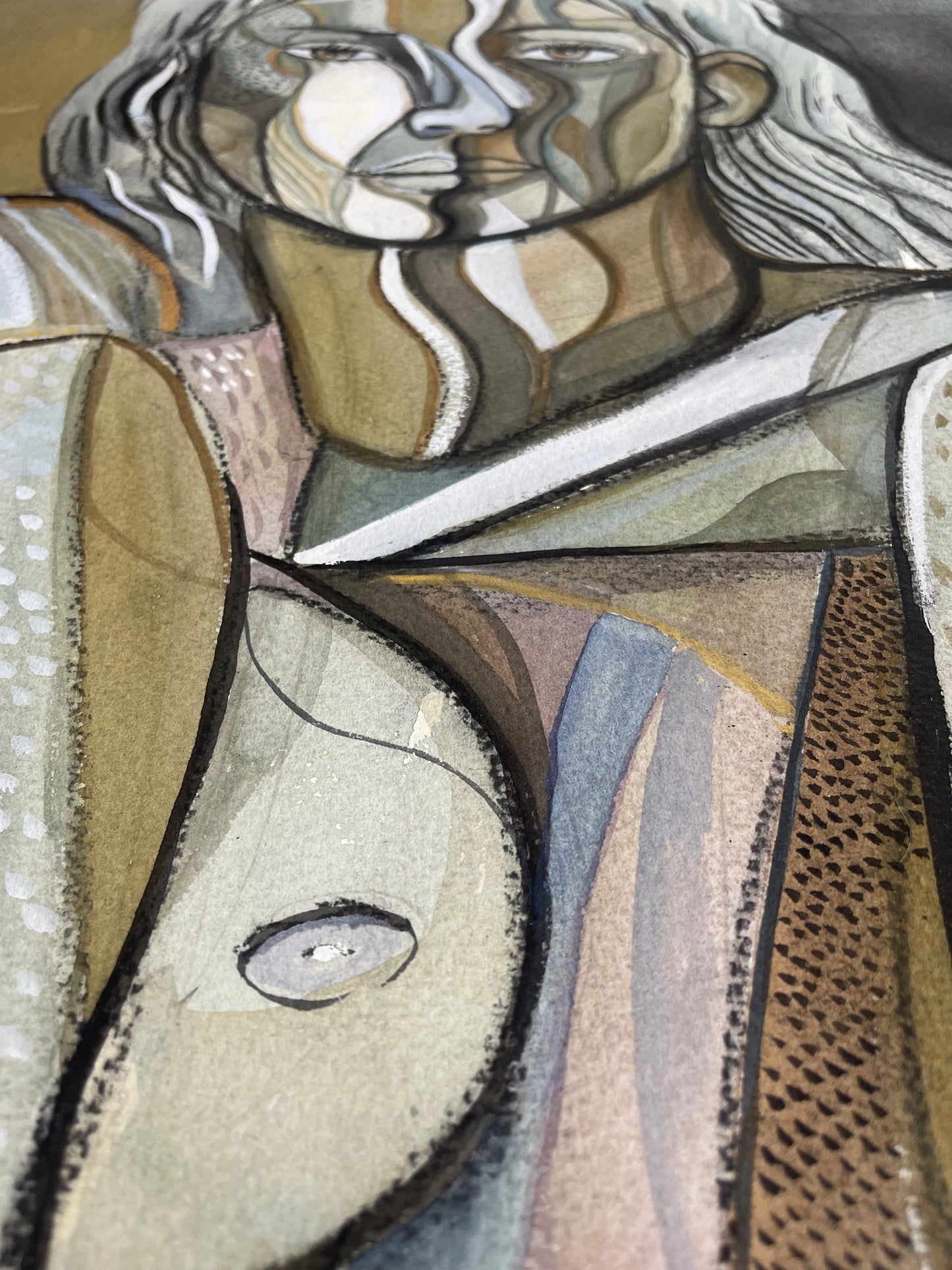 'Abstract Girl' Original Artwork