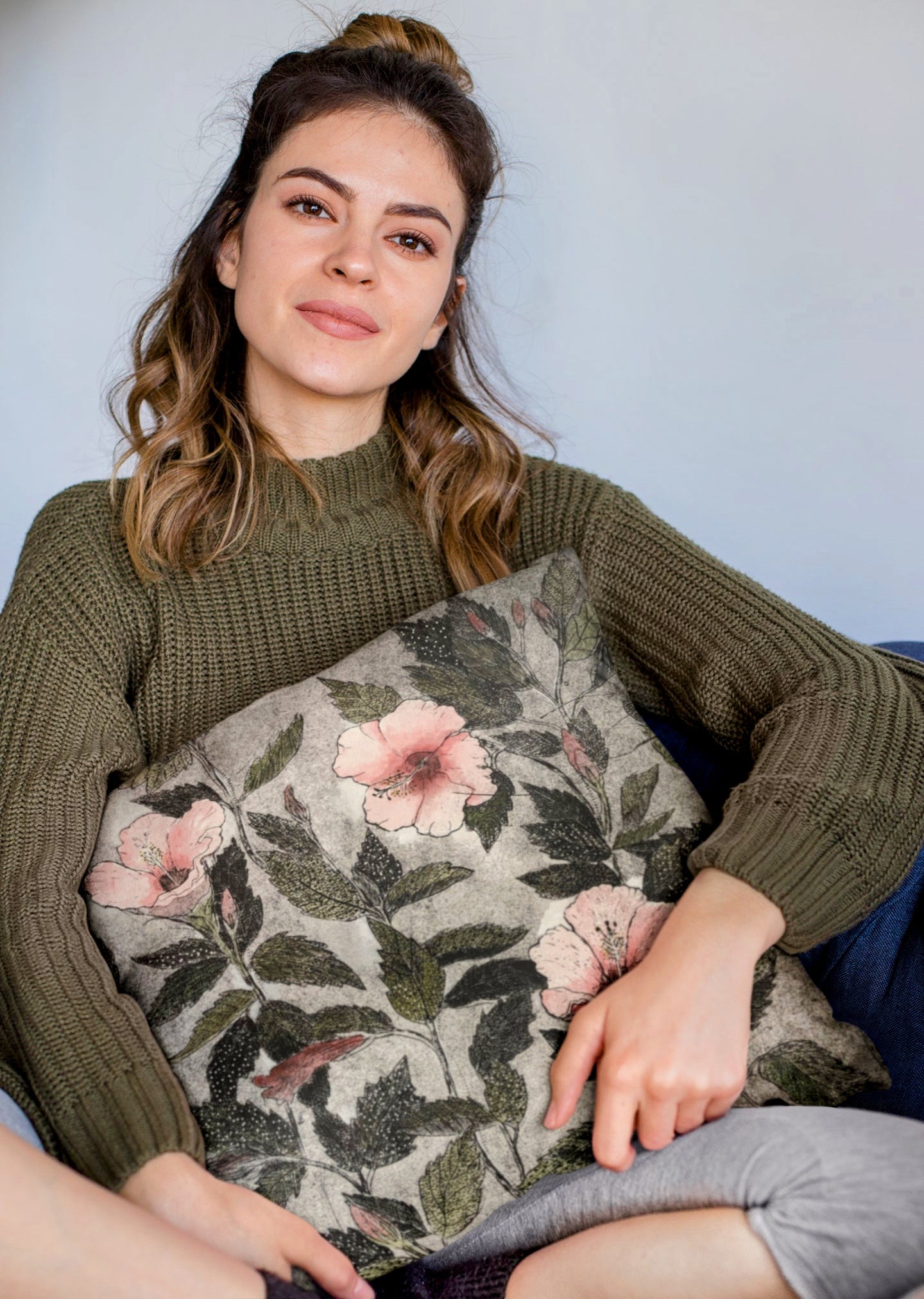 Hibiscus Cycle Cushion Cover