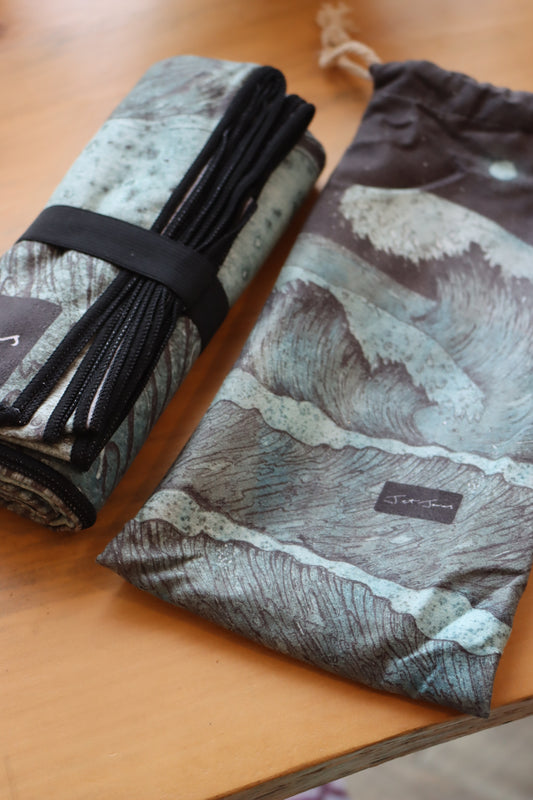 Moon Wave Sand-Free Beach Towel