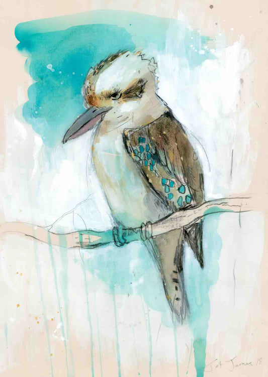 Kookaburra Fine Art Print