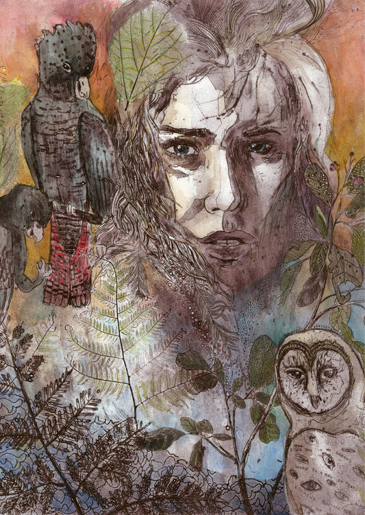 'Orange Mood' Fine Art Print