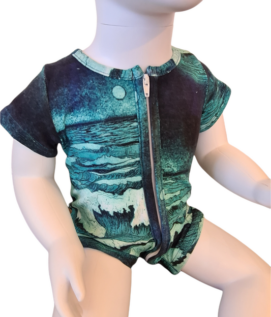 Waves - Suit Romper