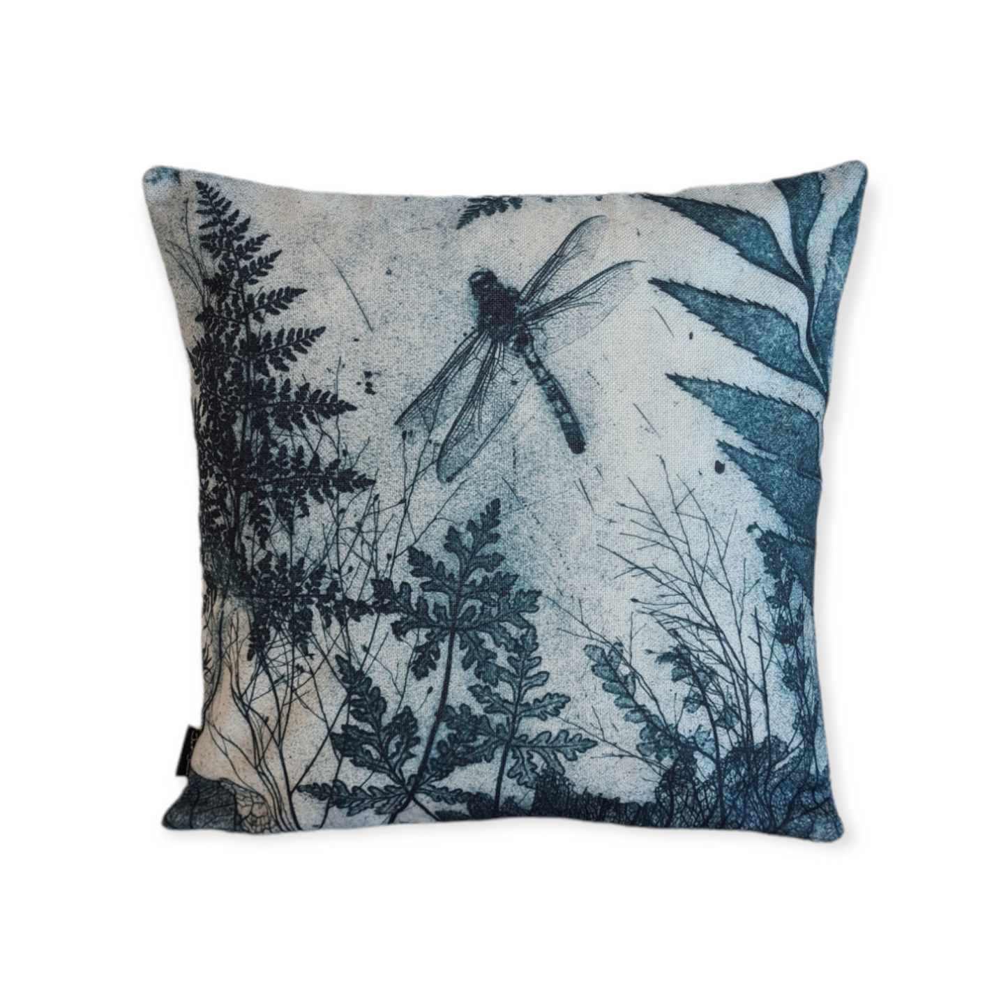 Dark Dragonfly Cushion Cover