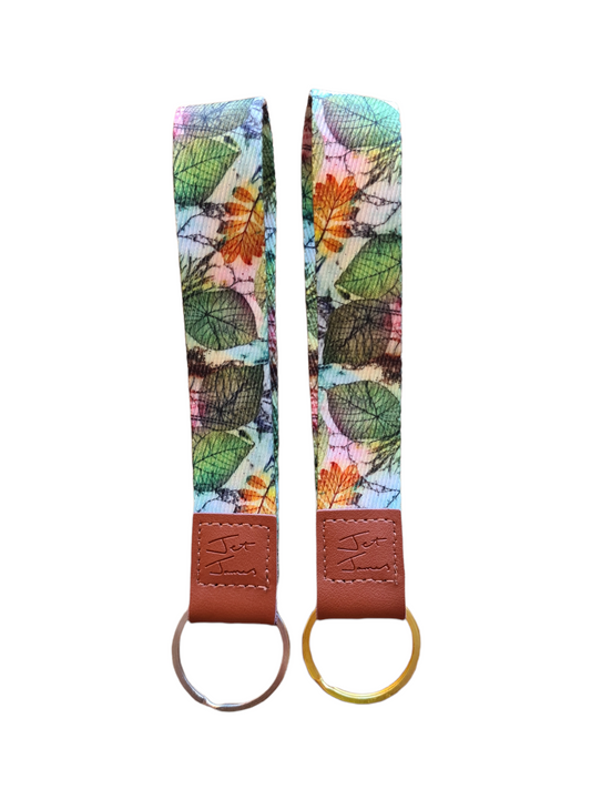 Lanyard Keychain - Leaf Essence