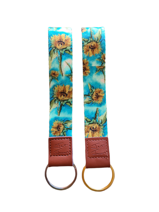 Lanyard Keychain - Sunflowers
