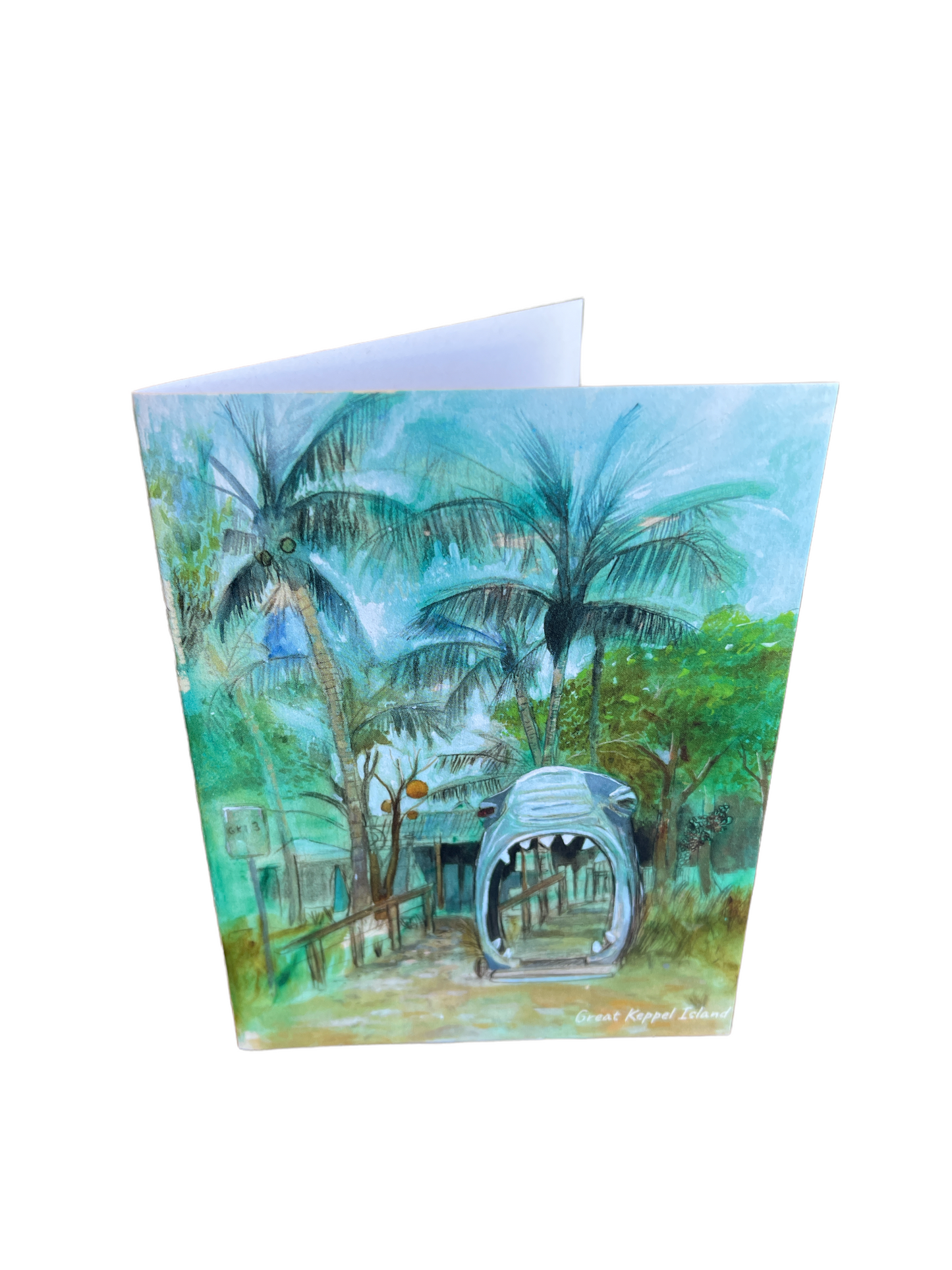 Card - Great Keppel Shark