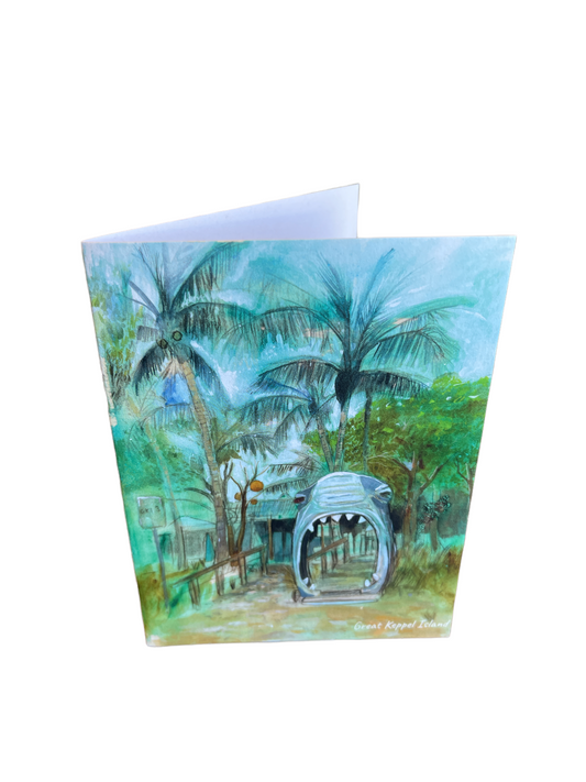 Card - Great Keppel Shark