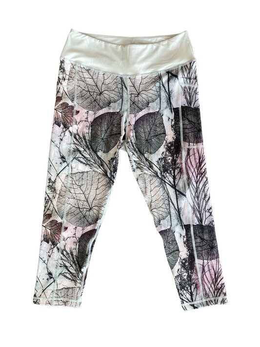 3/4 Length 'Muted Nature' Leggings