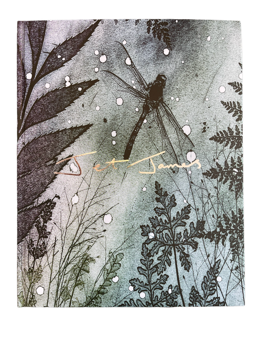 Artist Sketchbook - Dark Dragonfly