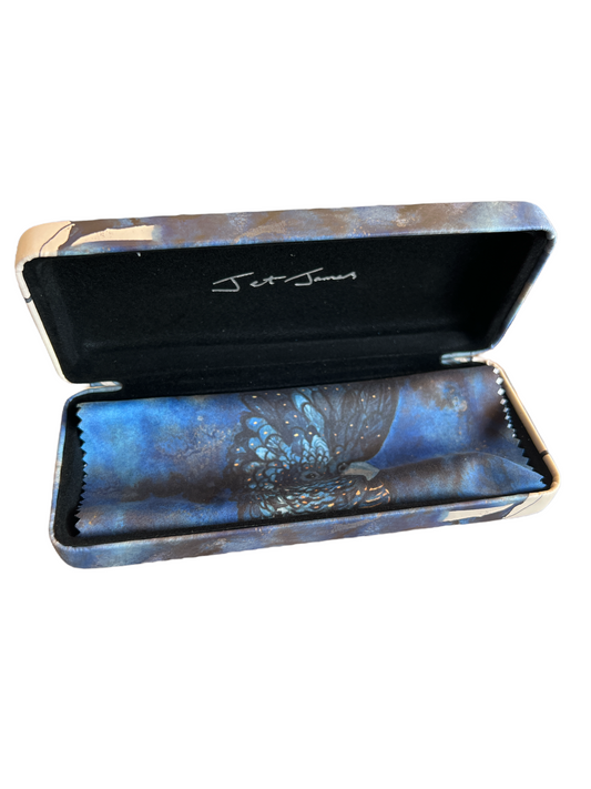 Mystic Cockatoo Glasses Case