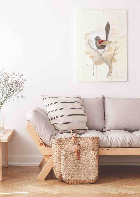 “Red Back, Tail High” Fine Art Print