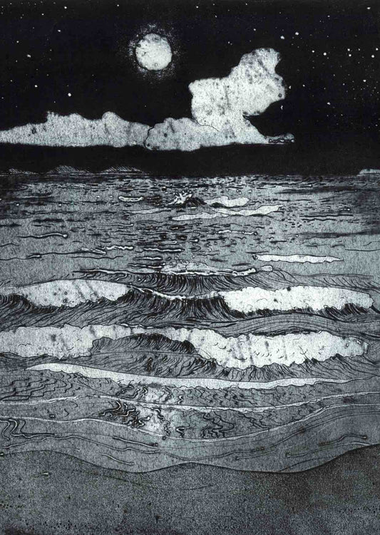 Rising Moon Art Print