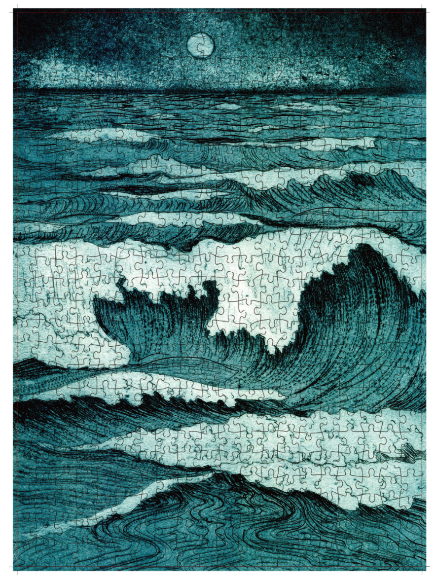 'Full Moon Waves' Puzzle
