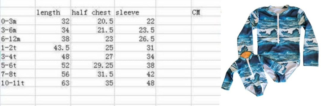 Waves - Kids Swimsuit