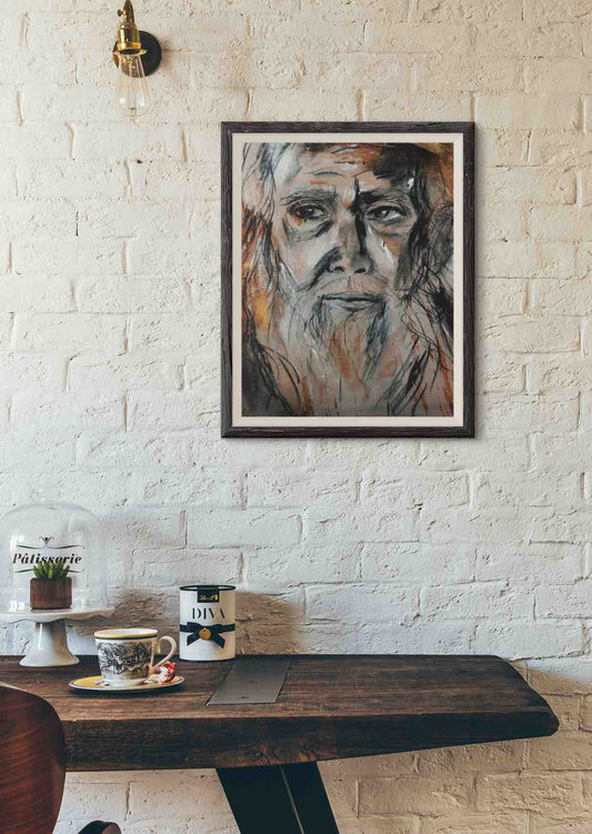 Seeing Man Fine Art Print