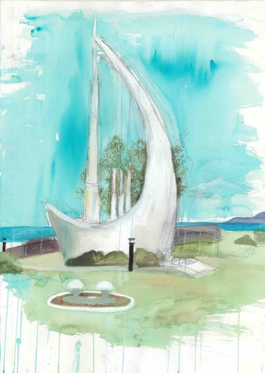 Singing Ship Art Print