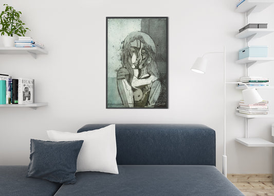 'Sorry I'm Manic' Fine Art Print