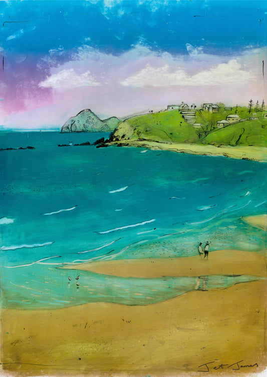 'Sunny Day At Yeppoon' Fine Art Print
