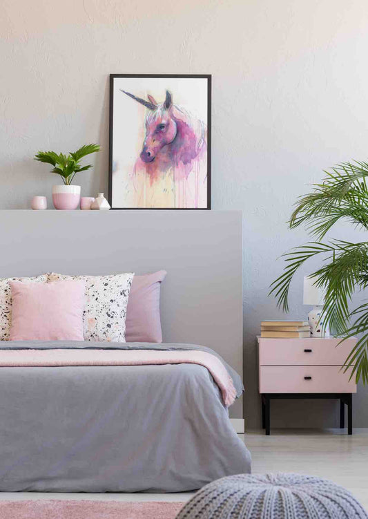 Pink Unicorn Fine Art Print