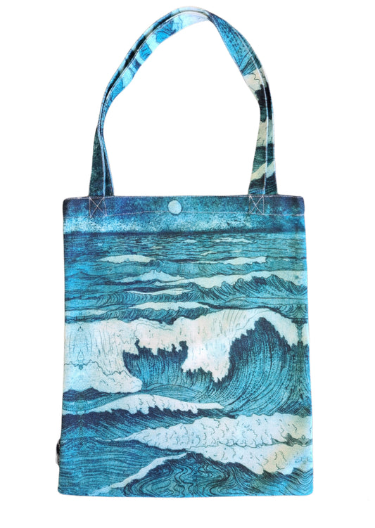 Waves Tote Bag